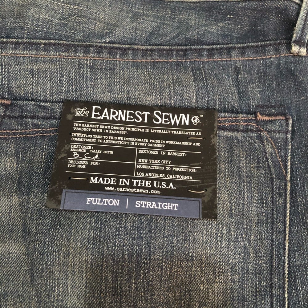 Lacoste by Earnest Sewn Men Straight Jeans - Picture 7 of 7